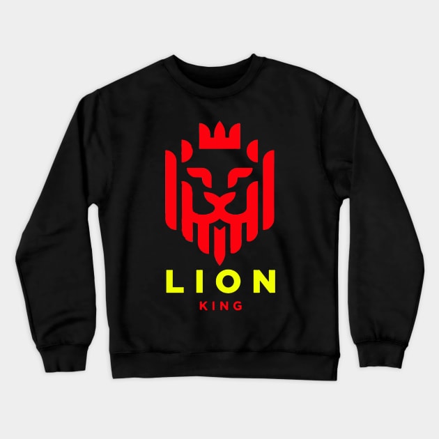 lion king Crewneck Sweatshirt by socialm745
